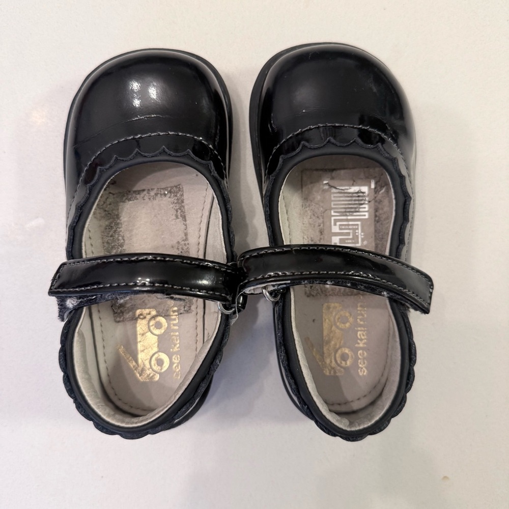 See Kai Run Black Mary Jane Shoes